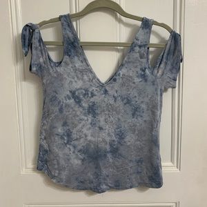 American Eagle Tank Top, Tie Sleeves